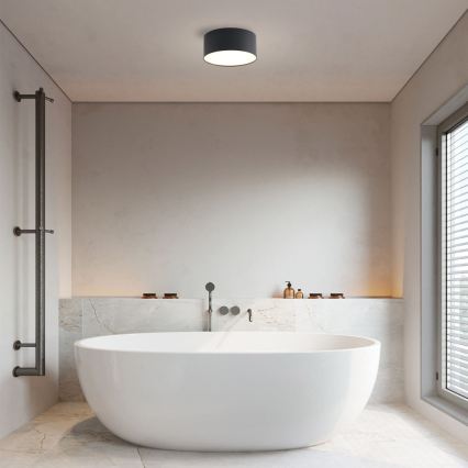 Brilagi - LED таванно осветително тяло за баня FORIS LED/20W/230V Ø 15 см черно IP44