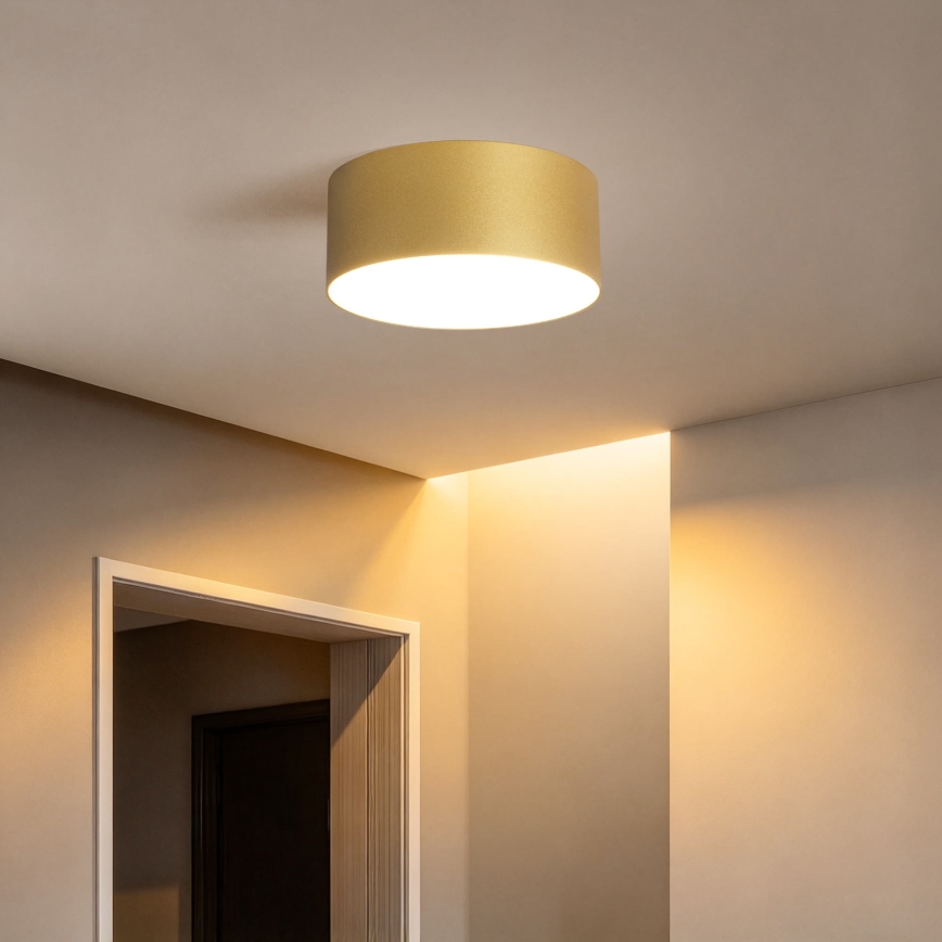 BRILAGI - LED таванно осветително тяло за баня FORIS LED/20W/230V Ø 15 см златисто IP44