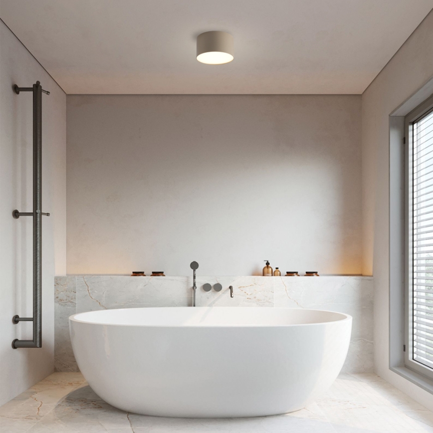 Brilagi - LED таванно осветително тяло за баня FORIS, LED/9W/230V, Ø 9 см, бежово, IP44, CRI 90