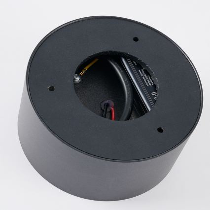 Brilagi - LED таванно осветително тяло за баня FORIS LED/9W/230V Ø 9 cm антрацит IP44 CRI 90