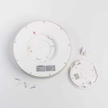 Brilagi - LED таванен плафон за баня POOL LED/24W/230V 3000/4000/5500K Ø 30 см IP54 матов хром