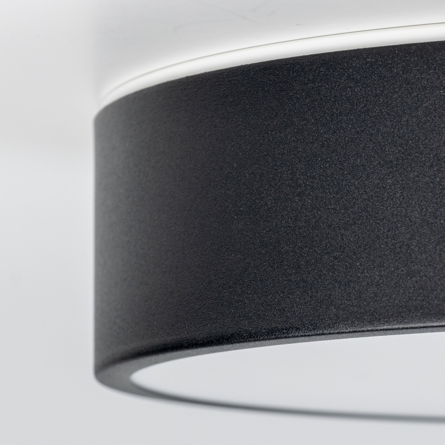 Brilagi - LED таванно осветително тяло за баня POOL LED/24W/230V 3000/4000/5500K Ø 30 см IP54 черно