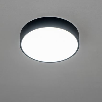 Brilagi - LED таванно осветително тяло за баня POOL LED/24W/230V 3000/4000/5500K Ø 30 см IP54 черно