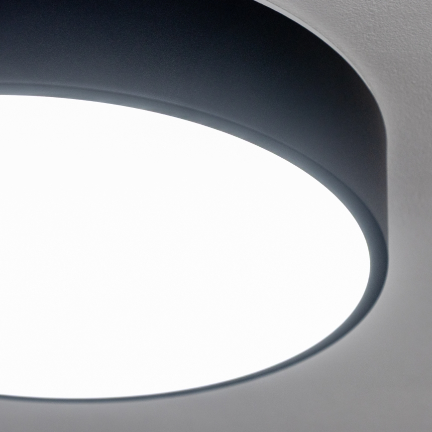 Brilagi - LED таванно осветително тяло за баня POOL LED/24W/230V 3000/4000/5500K Ø 30 см IP54 черно