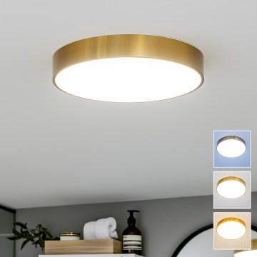 BRILAGI - LED таванно осветително тяло за баня POOL LED/36W/230V 3000/4000/5500K Ø 40 cm IP54 златисто