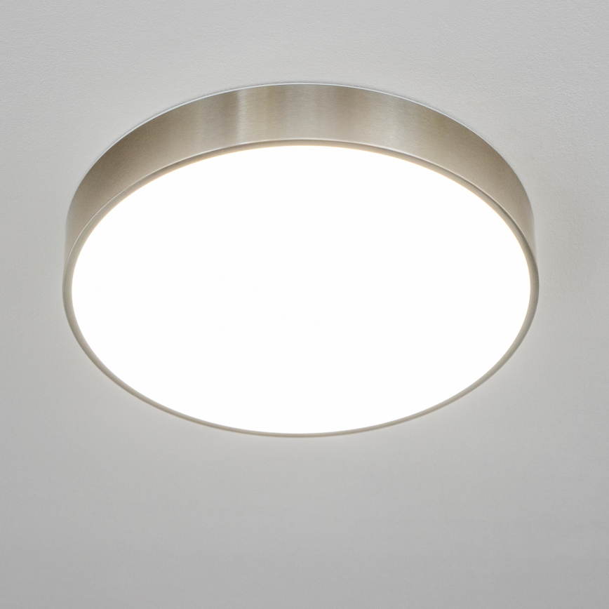 Brilagi - LED плафон за баня POOL LED/36W/230V 3000/4000/5500K Ø 40 см IP54 матов хром