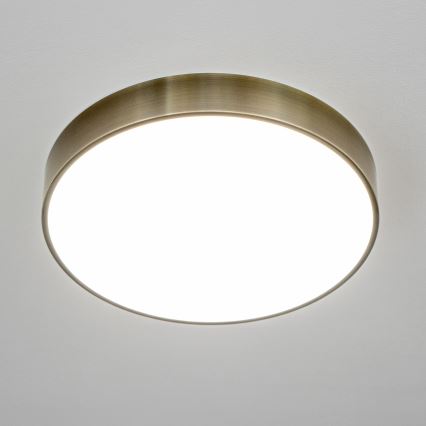 Brilagi - LED таванно осветително тяло за баня POOL LED/36W/230V 3000/4000/5500K Ø 40 см IP54 месинг