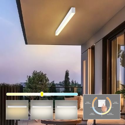 Brilagi - LED плафон за баня SLEEKLINE LED/40W/230V 3000/4500/6000K бял IP44