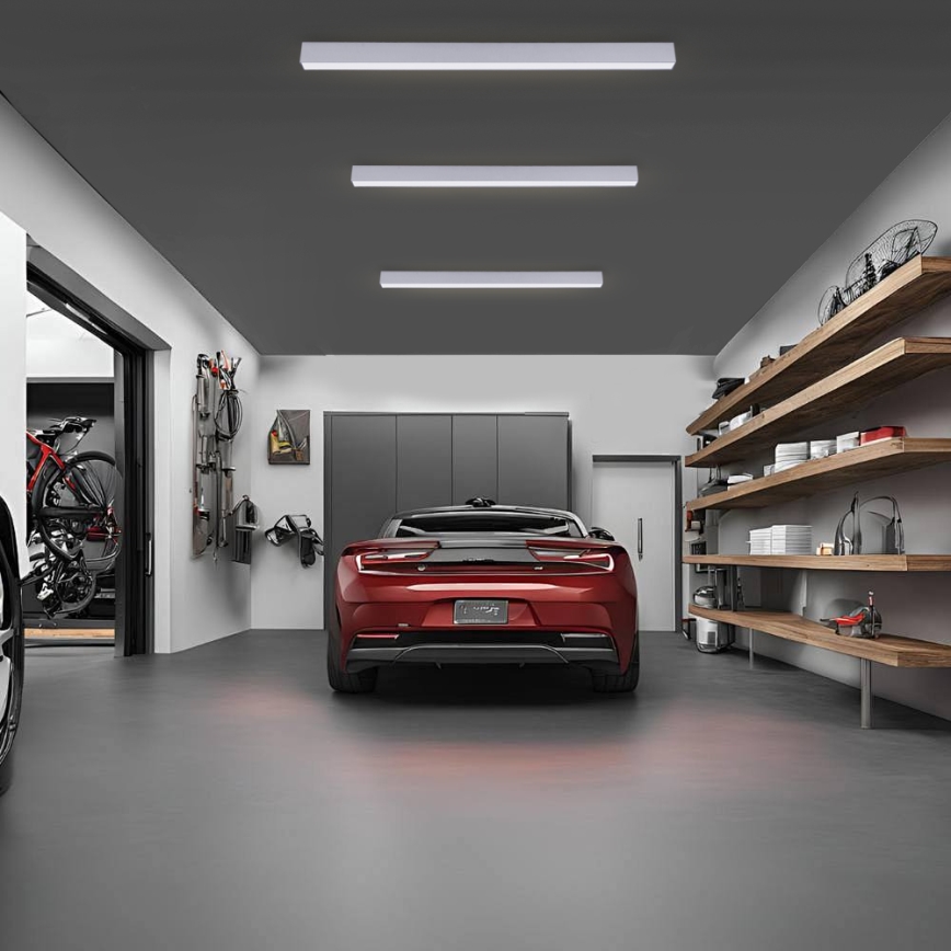 Brilagi - LED таванно осветително тяло за баня SLEEKLINE LED/40W/230V 3000/4500/6000K сребристо IP44