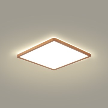 Brilagi - LED таванно осветително тяло за баня ULTRA SLIM LED/18W/230V 30x30 cm розово злато IP54