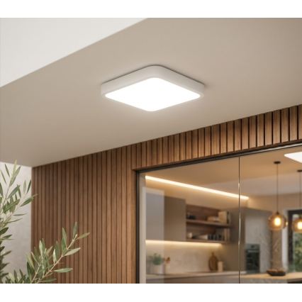 BRILAGI - LED таванно осветително тяло за баня ZENNA LED/18W/230V 28,5x28,5 см IP44 бяло