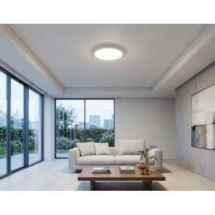 BRILAGI - LED плафон за баня ZENNA LED/18W/230V Ø 29,5 cm IP44 бял