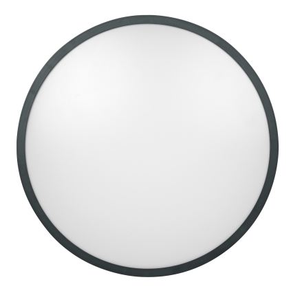 Brilagi - LED плафон за баня ZENNA LED/18W/230V Ø 29,5 см IP44 антрацит