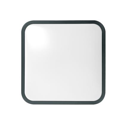 Brilagi - LED плафон за баня ZENNA LED/24W/230V 34,5x34,5 cm IP44 антрацит