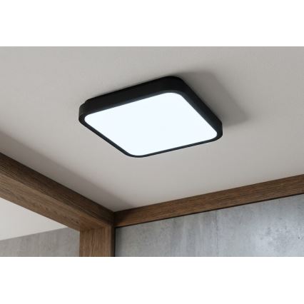 BRILAGI - LED таванно осветително тяло за баня ZENNA LED/24W/230V 34,5x34,5 см IP44 черно