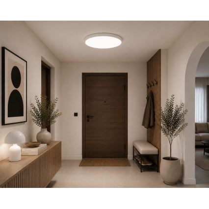 BRILAGI - LED таванно осветително тяло за баня ZENNA LED/36W/230V Ø 42 cm IP44 бяло