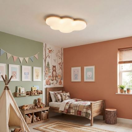 Brilagi - LED таванно осветително тяло за детска стая CLOUD LED/54W/230V бяло