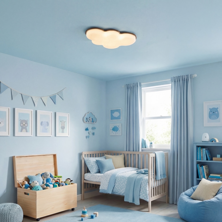 Brilagi - LED таванно осветително тяло за детска стая CLOUD LED/54W/230V бяло