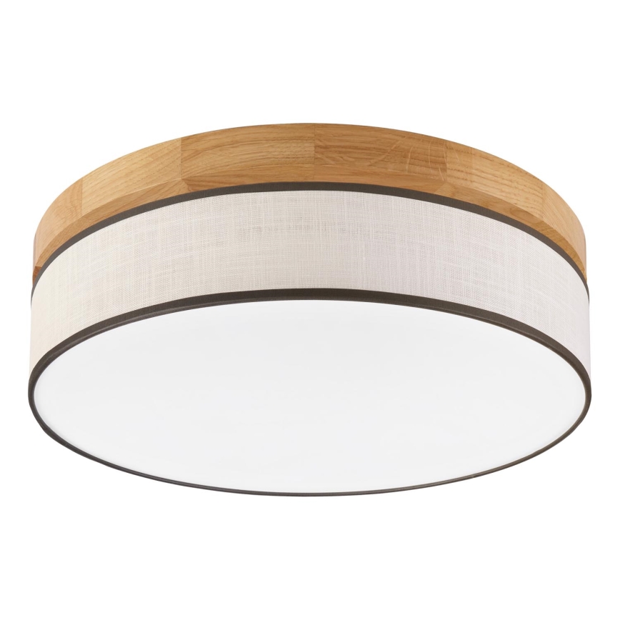 Brilagi - LED таванно осветление BELLADONNA LED/36W/230V диаметър 40 см крем/дъб