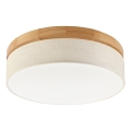 Brilagi - LED Таванно осветление BELLADONNA LED/36W/230V диаметър 40 см кремаво/дъб