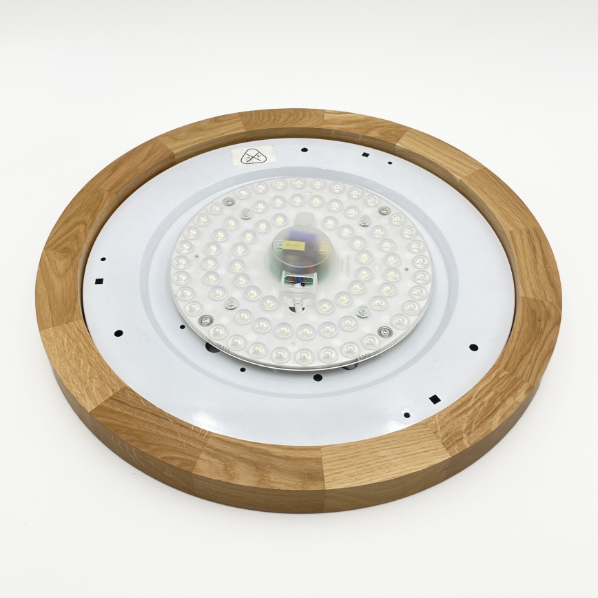 Brilagi - LED Таванно осветление BELLADONNA LED/36W/230V диаметър 40 см кремаво/дъб