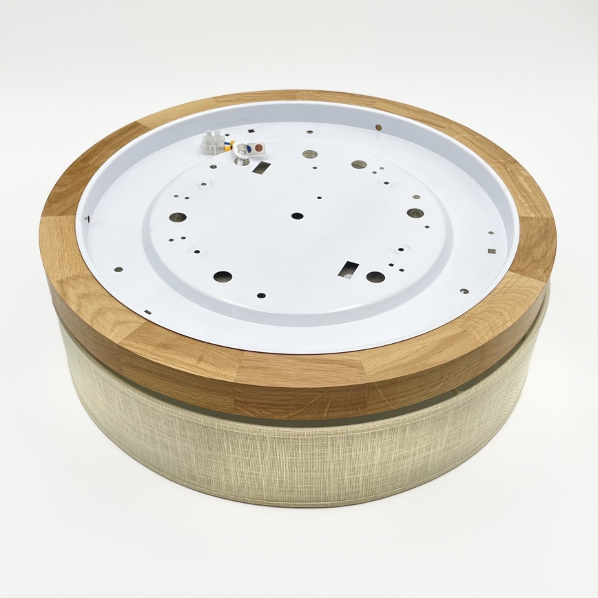 Brilagi - LED Таванно осветление BELLADONNA LED/36W/230V диаметър 40 см кремаво/дъб