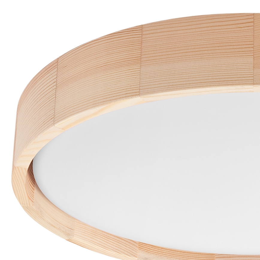 Brilagi - LED таванно осветително тяло MANAROLA SIMPLE LED/24W/230V 3000K борова дървесина, диаметър 41 см