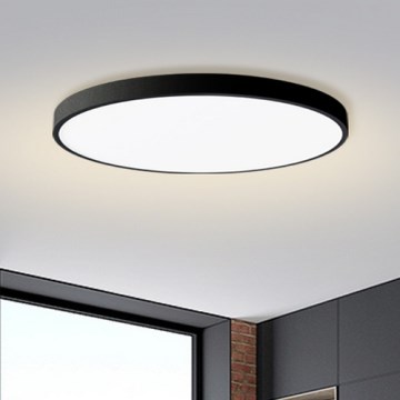 Brilagi - LED таванно осветление POOL LED/180W/230V 3000/4500/6000K с диаметър 120 см черно