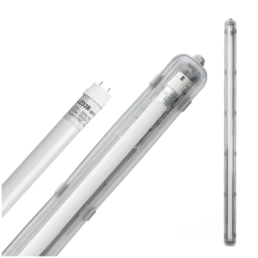 BRILAGI - LED техническо прахозащитено флуоресцентно осветително тяло OPTIMA T8 1xG13/18W/230V 4000K IP65 128 cm