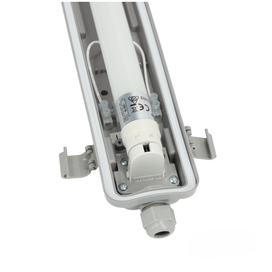 BRILAGI - LED техническо прахозащитено флуоресцентно осветително тяло OPTIMA T8 1xG13/18W/230V 4000K IP65 128 cm