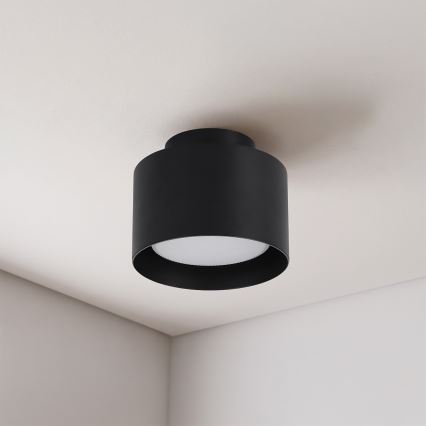 BRILAGI - LED точково осветително тяло BACKLIT 1xGX53/15W/230V + LED/3W Ø 10 cm черно