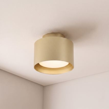 BRILAGI - LED точково осветително тяло BACKLIT 1xGX53/15W/230V + LED/3W Ø 10 см златно