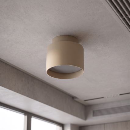 BRILAGI - LED точково осветително тяло BACKLIT 1xGX53/15W/230V + LED/3W Ø 8 cm бежово