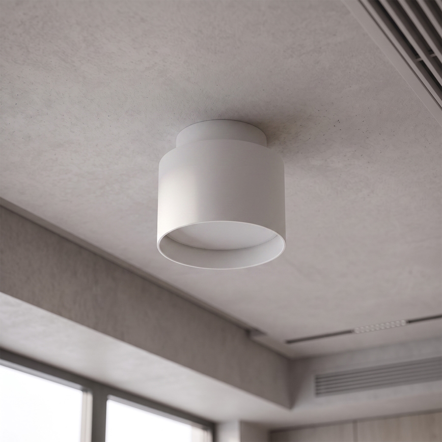 BRILAGI - LED точково осветително тяло BACKLIT 1xGX53/15W/230V + LED/3W Ø 8 см, бяло