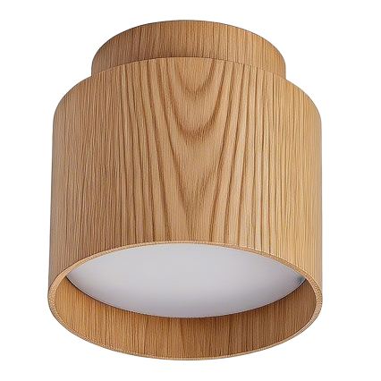 BRILAGI - LED точково осветително тяло BACKLIT 1xGX53/15W/230V + LED/3W Ø 8 см дъбов декор