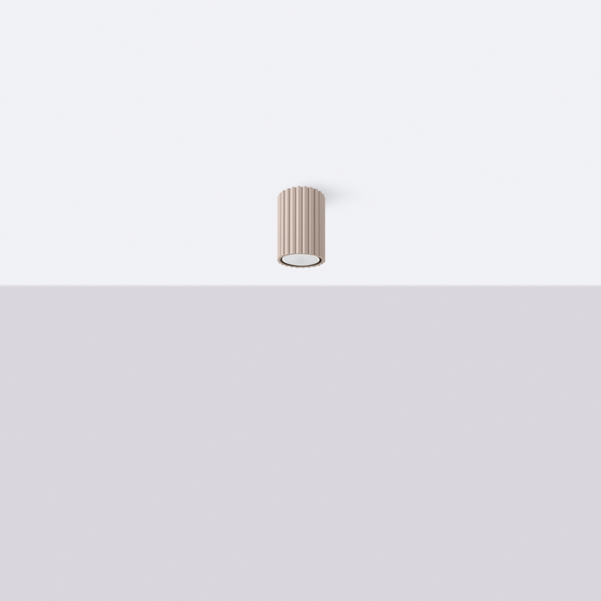 Brilagi - LED точково осветително тяло CRESTO 1xGU10/10W/230V 10 cm тауп