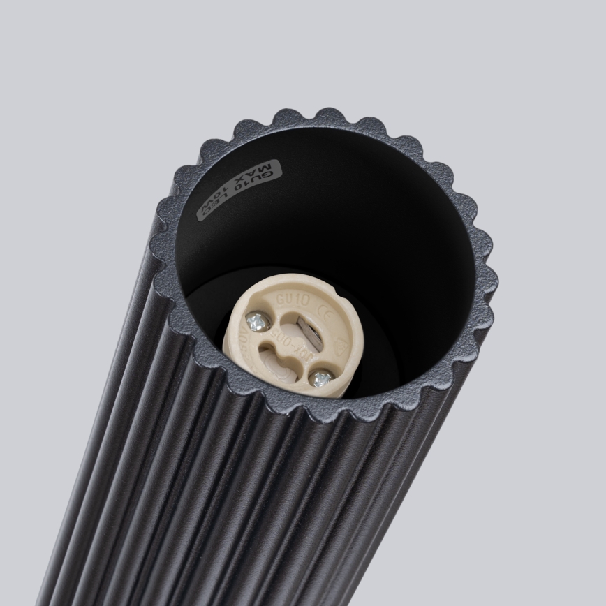 Brilagi - LED точково осветително тяло CRESTO 1xGU10/10W/230V 10 см черно