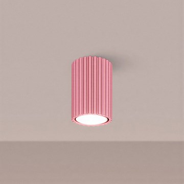 Brilagi - LED точково осветително тяло CRESTO 1xGU10/10W/230V 10 см розово