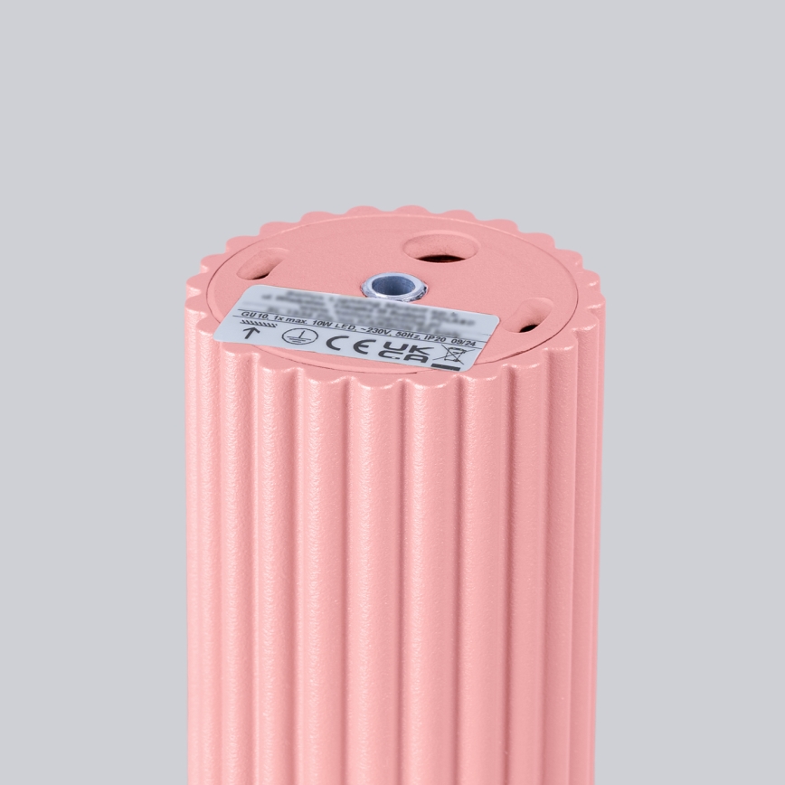 Brilagi - LED точково осветително тяло CRESTO 1xGU10/10W/230V 10 см розово