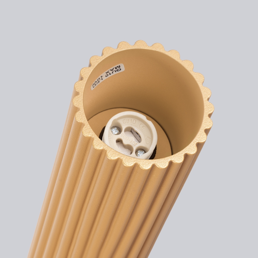 Brilagi - LED точково осветително тяло CRESTO 1xGU10/10W/230V 10 см златисто