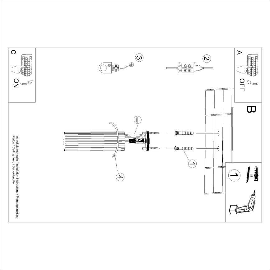 Brilagi - LED точково осветително тяло CRESTO 1xGU10/10W/230V 20 cm червено
