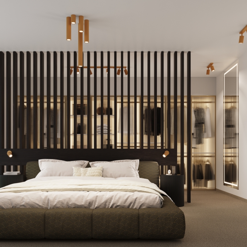 Brilagi - LED точково осветително тяло CRESTO 1xGU10/10W/230V 20 см златисто