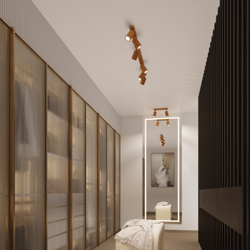 Brilagi - LED точково осветително тяло CRESTO 1xGU10/10W/230V 20 см златисто