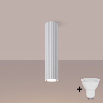 Brilagi - LED точково осветително тяло CRESTO 1xGU10/10W/230V 30 см бяло