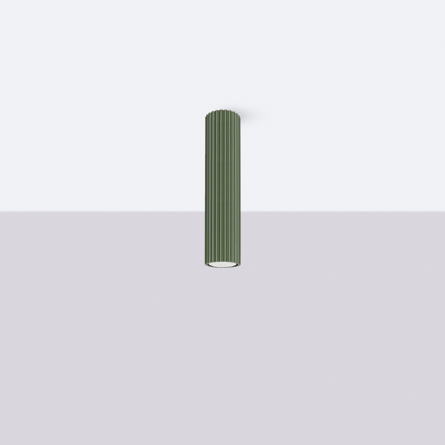 Brilagi - LED точково осветително тяло CRESTO 1xGU10/10W/230V 30 см зелено