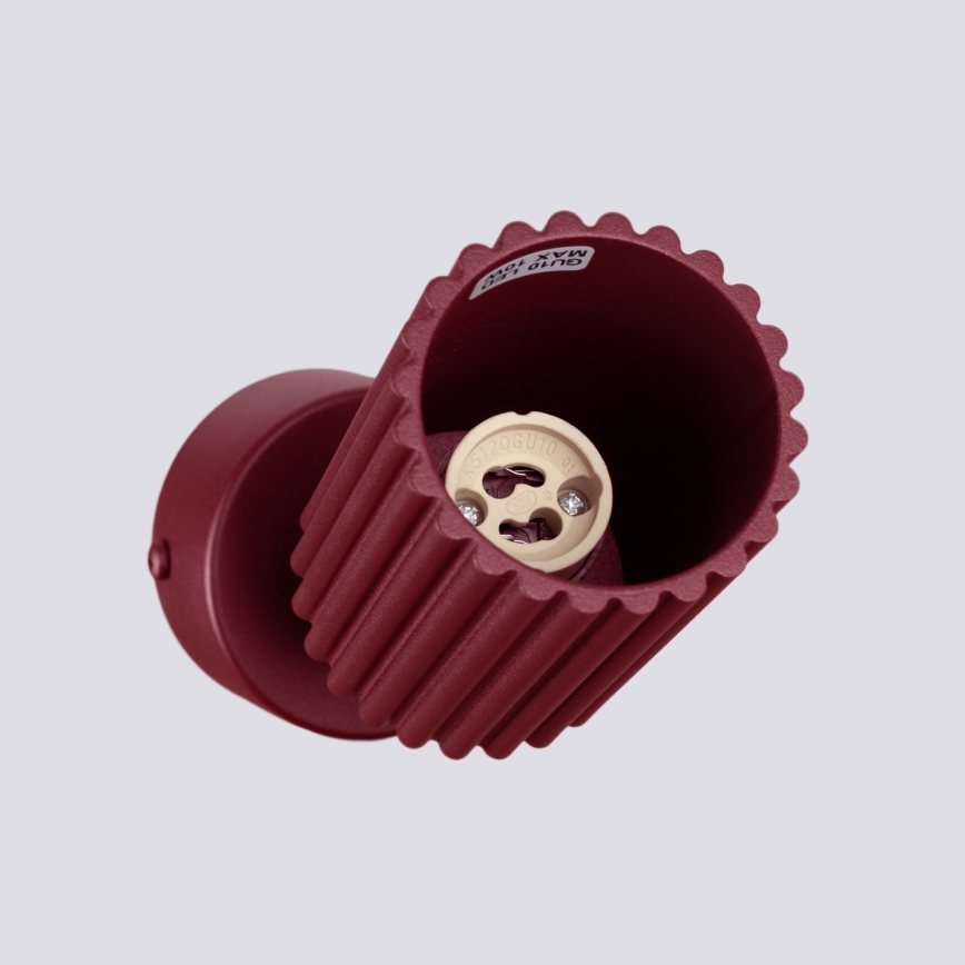 Brilagi - LED точково осветително тяло CRESTO 1xGU10/10W/230V бордо