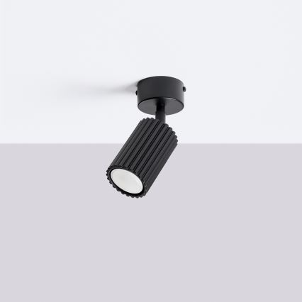 Brilagi - LED точково осветително тяло CRESTO 1xGU10/10W/230V черно