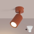 BRILAGI - LED точково осветително тяло CRESTO 1xGU10/10W/230V оранжево