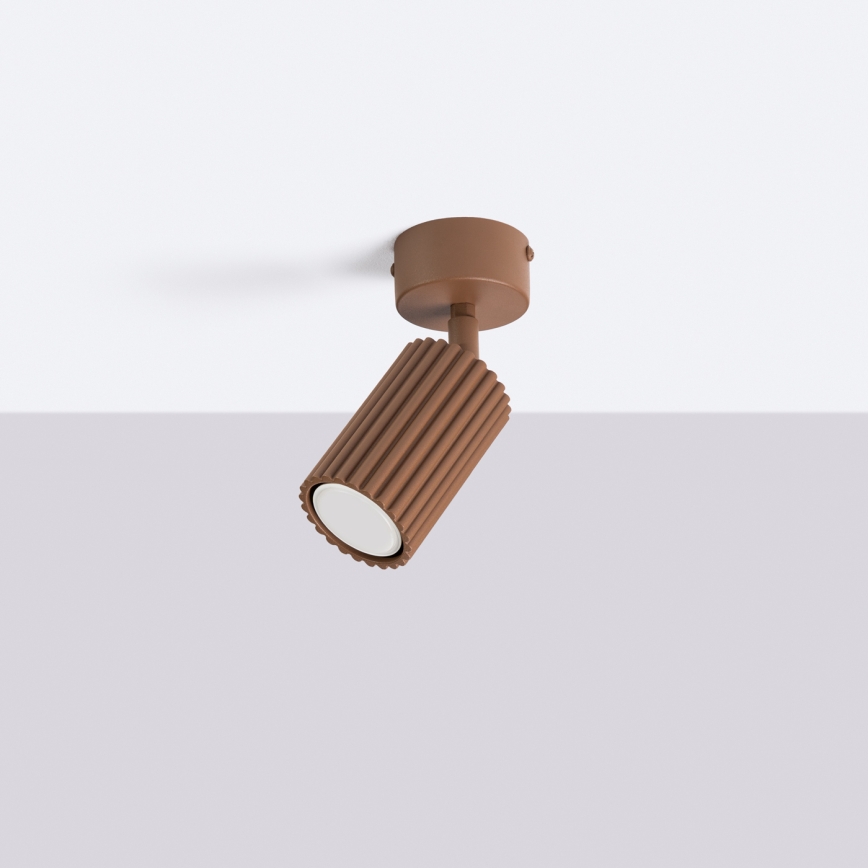 Brilagi - LED точково осветително тяло CRESTO 1xGU10/10W/230V кафяво