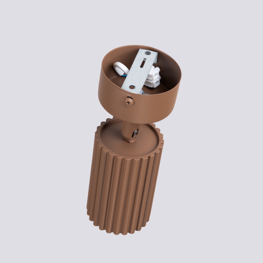 Brilagi - LED точково осветително тяло CRESTO 1xGU10/10W/230V кафяво